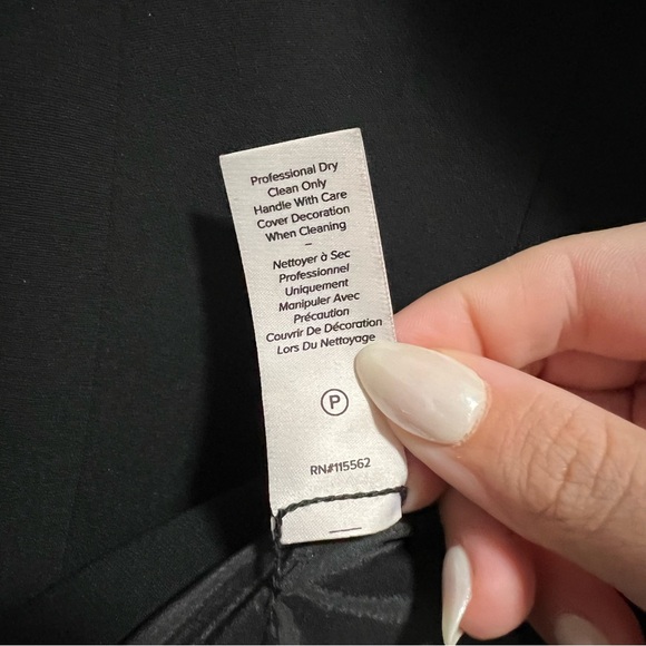 Cinq A Sept Crystal Ivy Kylie Embellished Blazer Jacket In Black - Picture 13 of 13